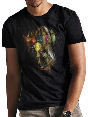 VENGADORES ENDGAME CAMISETA GAUNTLET SPLATTER S                            