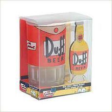 SIMPSONS JARRA Y ABREBOTELLAS DUFF BEER                                    