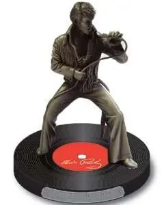 ELVIS PRESLEY FIGURA METAL 12CM LAS VEGAS 1970                             