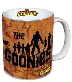 THE GOONIES TAZA LOGO SILUETAS                                             