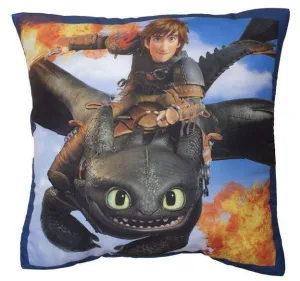 SALDO - COMO ENTRENAR A TU DRAGON COJIN TOOTHLESS 40 X 40 CM                       