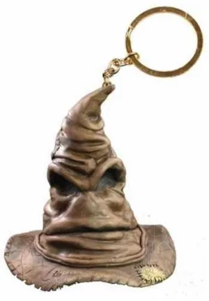 HARRY POTTER LLAVERO METALICO 3D SOMBRERO SELECCIONADOR                    