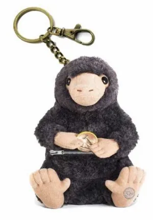 ANIMALES FANTASTICOS LLAVERO MONEDERO PELUCHE NIFFLER                      