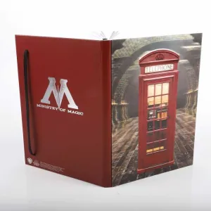 HARRY POTTER BLOCK DE NOTAS A5 3D MINISTRY OF MAGIC