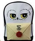 MOCHILA HEDWIG CON LETRA HARRY POTTER