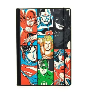 LIGA DE LA JUSTICIA LIBRETA A5 DC COMICS