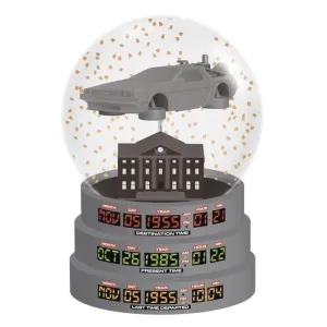 REGRESO AL FUTURO BOLA DE NIEVE MAQUINA DEL TIEMPO