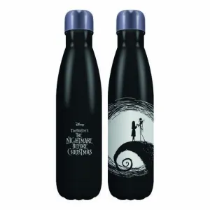 PESADILLA ANTES DE NAVIDAD BOTELLA METALICA JACK Y SALLY