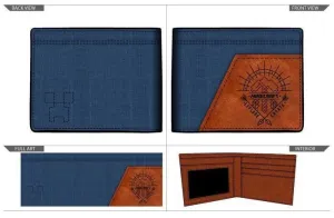 MINECRAFT MONEDERO BIFOLD EXPLORE AND CREATE                               