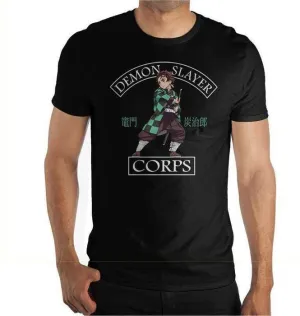 GUARDIANES DE LA NOCHE CAMISETA TANJIRO KAMADO KANJI XL                    