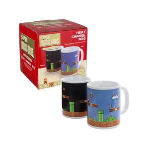 NINTENDO TAZA CERAMICA 300 ML SUPER MARIO BROS HEAT CHANGE                 