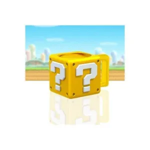 NINTENDO TAZA QUESTION BLOCK                                               