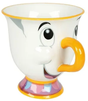 LA BELLA Y LA BESTIA TAZA CHIP
