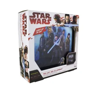 STAR WARS EPISODIO VIII LUMINART 3D                                        