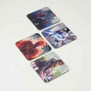 STAR WARS EPISODIO VIII POSAVASOS LENTICULARES JEDI                        