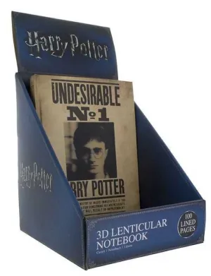 HARRY POTTER CUADERNO LENTICULAR 3D