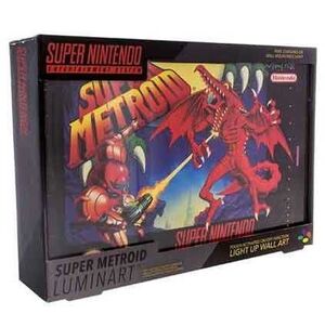 NINTENDO LUMINART SUPER METROID                                            