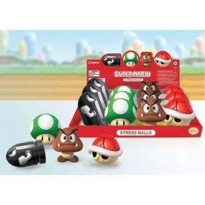 NINTENDO BOLA ANTIESTRES SUPERMARIO SERIE 2 (4 MODELOS DIFERENTES)         