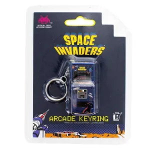 SPACE INVADERS LLAVERO 3D ARCADE MACHINE 6 CM                              