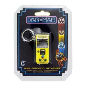 PAC-MAN LLAVERO 3D ARCADE MACHINE 6 CM                                     