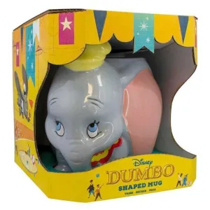 DUMBO TAZA DESAYUNO 3D DISNEY                                              