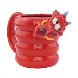 MULAN TAZA CERAMICA SHAPED MUSHU DISNEY
