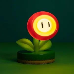 SUPER MARIO LÁMPARA ICON FIRE FLOWER