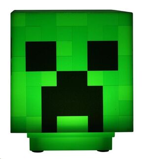 MINECRAFT LAMPARA CREEPER 11 CM