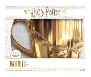 HARRY POTTER TAZA SNITCH DORADA