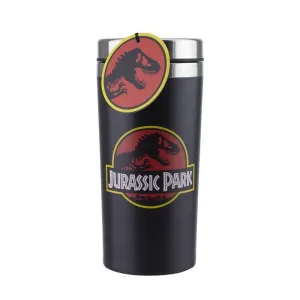 JURASSIC WORLD VASO METALICO VIAJE 450 ML I SURVIVED JURASSIC PARK