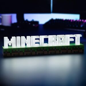 MINECRAFT LOGO LIGHT