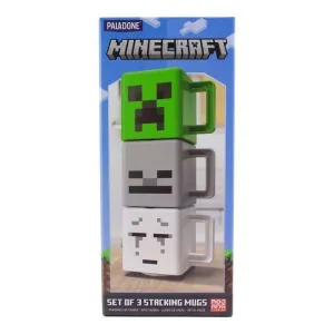 MINECRAFT SET TAZAS APILABLES