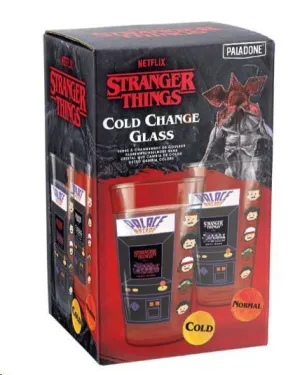 STRANGER THINGS VASO SENSITIVO AL CALOR MAQUINA ARCADE