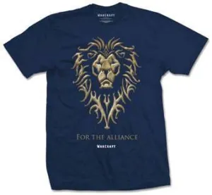WARCRAFT CAMISETA FOR THE ALLIANCE T-XL                                    