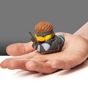 METAL GEAR SOLID TUBBZ MINI FIGURA PVC SOLID SNAKE 5 CM