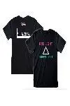 EL JUEGO DEL CALAMAR CAMISETA LUZ ROJA LUZ VERDE L 