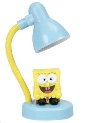 BOB ESPONJA LÁMPARA LED MINI CON FIGURA 11 CM