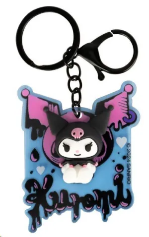 SANRIO LLAVERO 3D ACRÍLICO KUROMI