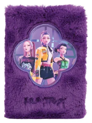 KPOP DEMON HUNTERS BLOC DE NOTAS HUNTR/X PLUSH