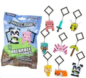 MINECRAFT LLAVEROS 3D BACKPACK BUDDIES SERIES 2