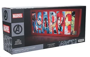 MARVEL LAMPARA LOGO AVENGERS 30 CM