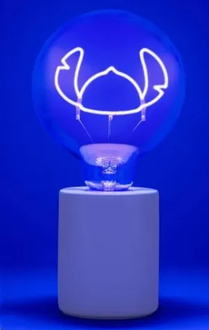 LILO & STITCH LAMPARA Y BOMBILLA LED NEON STITCH E27