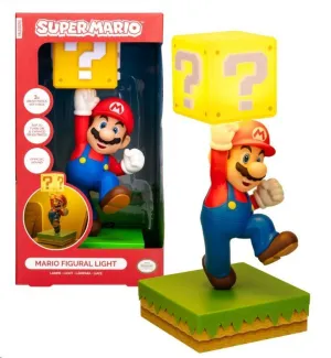 SUPER MARIO LAMPARA DIORAMA MARIO