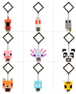 MINECRAFT LLAVERO SCENTED SERIES 4 CAJAS SORPRESA