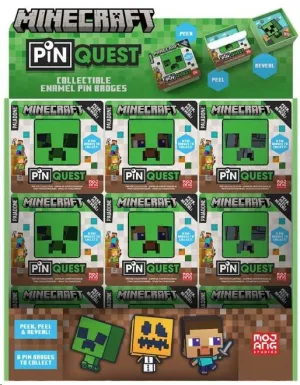 MINECRAFT PIN QUEST BLIND BOX