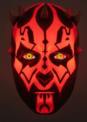 STAR WARS LAMPARA MÁSCARA DARTH MAUL