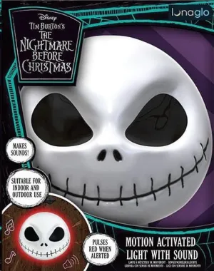 PESADILLA ANTES DE NAVIDAD LÁMPARA MÁSCARA DE JACK SKELLINGTON CON SENSOR DE MOVIMIENTO 23 CM