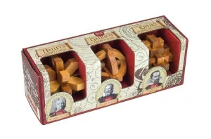 PROFESSOR PUZZLE SET OF 3 (HALLEY, GALILEO AND KEPLER)                     