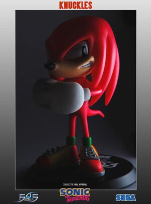 SONIC THE HEDGEHOD - KNUCKLES FIG 12CM                                     