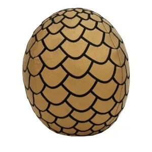 JUEGO DE TRONOS PELUCHE 18 CM HUEVO DRAGON DORADO                          